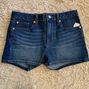 NEW Gap 1969 Jean Slim Shorts Midrise Summer Short